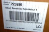 Kate and Laurel Talcott 16.00 in. Walnut Brown Round Solid Wood End Table New in Box $299 - 2