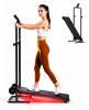 NNET Non-Electric Motorless Treadmill, Manual Treadmill Dual Flywheel, LCD Display, Non-Slip Belt, Soft Grips, For Home Gym & Indoor Workouts New Open Box $299