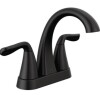 Delta Arvo Matte Black Bathroom Faucet with Sprayer, 8 Inch Widespread Bathroom Sink Faucet with Pull Out Sprayer, Push-Pop Drain, Matte Black Similar to Picture New In Box $299