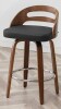 Corrigan Studio&reg; Hesson Swivel Faux Leather Low Back Bar Stool New in Box $399