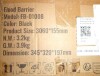 VEVOR Flood Barriers, Water Flood Dam Bags 8 Pack, Water Activated Flood Barriers for Home, Doorway, Driveway (10ft x 6in) New In Box $199 - 2