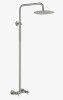 AquaStyle Leora Single Function Outdoor Shower with Two Cross Handles, Stainless Steel New In Box $599