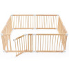 HARPPA Grovi Wooden Playpen, Play Yard, Playpen for Babies and Toddlers GREENGUARD Gold Certified, BSA Verified, New Zealand Pine, Non-Toxic, Smooth Face, Rounded Edges, Expandable Design, 4 Sizes New In Box $299