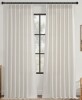 Ebern Designs Pinch Pleated Curtains, Semi-Sheer Drapes Back Tab Pinch Pleat Curtain with Hooks+Rings (Set of 2), 40" x 108" New $89