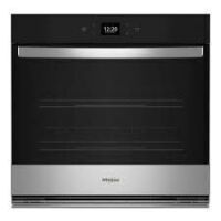 Whirlpool - 30 inch Built-In Single Electric Convection Wall Oven with Air Fry When Connected - Stainless Steel New $2299