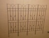 Red Barrel Studio&reg; 4 Pack 71" x 17.7" Rustproof Brown Metal Garden Trellis Outdoor Climbing Flower Plant Support New In Box $299 - 2