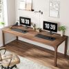 Tribesigns Rectangle Executive Desk, 78.7" Computer Desk 6FT Conference Table New Open Box $599