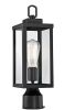 Breakwater Bay Metal and Glass Outdoor Lantern New In Box $89