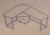 Weehom Reversible L Shaped Computer Desk, Large Corner Computer Gaming Desks for Home Office, Sturdy PC Laptop Workstation Wooden Table with Lots of Leg Room and Surface Top Space new in box $299 - 2