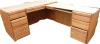 Oak L Shaped Desk