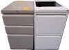 Haworth/asst 2/3 Draer Rolling/Asst Filing Cabinet asst