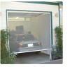 LARSON GrandVue 800 8.0-ft x 8.0-ft White Retractable Single garage door screen New in Box $1399