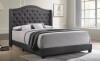 Coaster Furniture Sonoma 310072F Upholstered Full Wingback Bed - Grey New in Box $599