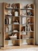 Ebern Designs 70.87-Inch Tall Bookcase with Open Shelves in Brown $399