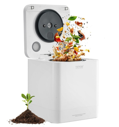 VEVOR Kitchen Composter, 5 L Electric Composter for Kitchen, Smart Countertop Composter Indoor, Kitchen Food Recycler with 2 Modes, Turn Food Waste into Natural Fertilizer with a Single Button New In Box $599