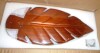 LIYU 52 In. Indoor/Outdoor Brown Retro 5-Palm Leaf Shaped Blades Tropical Ceiling Fan Without Light Similar to Picture New In Box $299 - 2