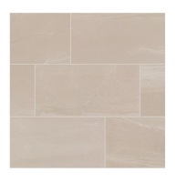Daltile Rorington Taupe 12 in. x 24 in. Glazed Porcelain Floor and Wall Tile 17.60 sq ft New Shelf Pull $79