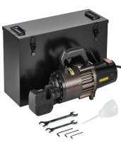 VEVOR Electric Hydraulic Rebar Cutter, 2300W Portable Rebar Cutter, Cutting up to 1.26 Inch (5-32mm) Rebar within 4.5 Seconds, High Power Steel Rebar Cutter with Oil Can Rich Accessories,Black RC-32 New In Box $799