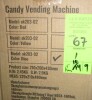 VEVOR Gumball Machine for Kids, 17"H Home Candy Vending Machine, PC Gumball Dispenser, Bubble Gum Machine for Game Stores, Coin Operated Gumball Bank for Toy Capsules Bouncy Balls Candy, Blue New In Box $199 - 2