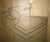 Ebern Designs 67" Oversized Chaise Lounge Chair Indoor, Cloud Couch Boneless Soft Sofa with 3 Pillows, 4 Side Pockets and 2 Cup Holders, Comfy Corduroy Sleeper Couch in Camel New in Box $799 - 2