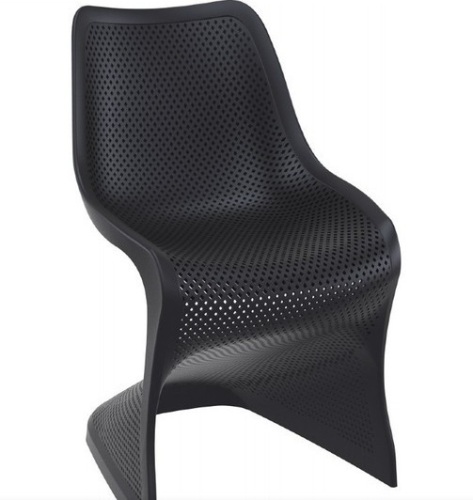 Ivy Bronx Bloom Contemporary Dining Chair Black New in Box $599