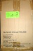VEVOR Truck Bed Storage Box, Lockable Lid, Waterproof ABS Wheel Well Tool Box 6.6 Gal/20 L with Password Padlock, Compatible with Super Duty 2017-2021, Passenger Side, Black New in Box $299 - 2