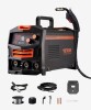VEVOR MIG Welder, 130Amp Synergic Mig Welding Machine, 110V Gasless Flux Core Welder Machine, Portable Mig Welder with IGBT Inverter Technology and Digital Display Screen New In Box $299
