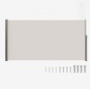 VEVOR Retractable Side Awning, 71''x 138'' Outdoor Privacy Screen, 180g Polyester Water-proof Retractable Patio Screen, UV 30+ Room Divider Wind Screen for Patio, Backyard, Balcony, Beige New in Box $299