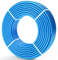 VEVOR PEX Pipe 1/2 Inch, 300 Feet Length PEX-B Flexible Pipe Tubing for Potable Water, Pex Water Lines for Hot/Cold Water & Easily Restore, Plumbing Applications with Free Cutter & Clamps, Blue New In Box $199