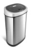 Nine Stars 13gal Motion Sensor Oval Shape Stainless Steel Trash Can: Touchless Kitchen Trash Can, Quiet Closing Lid New In Box $199