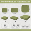 Barry Room 14-Piece Outdoor Seating Group Cushion Cover, Only Covers New In Box $299 - 2