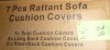 Barry Room 14-Piece Outdoor Seating Group Cushion Cover, Only Covers New In Box $299 - 3