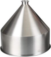 DYETEE Hopper, 2L to 80L Stainless Steel Hopper Sanitary Brewing Beer Hopper Customize Liquid Powder Dosing Feeder Hygienic Tri Clamp Ferrule Silver (Size: 8L Ferrule 64) New In Box $399