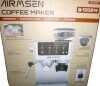AIRMSEN Espresso Machine with Grinder, Espresso Coffee Machine with Customized Grind Amount & Coffee Volume, Cold Brew Coffee Maker for Cappuccino Latte Americano, Brushed Stainless Steel $399 - 2