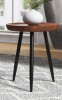 Mercury Row&reg; Kernan 18" Solid Wood Tray Top End Table New In Box $199
