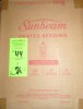 Sunbeam Electric Royal Luxe Microplush Heated Blanket, 12 Heat Settings, 12-Hour Auto Shut-Off, Fast Heating, Warm & Cozy, Machine Washable, Cabernet Color, Twin (84" x 62") New In Box $99 - 2