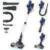 POWEART V870 BLUE Cordless Vacuum, 30Kpa Suction, 350W Motor, 8-In-1 Cleaner On Working $299