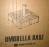 Freeport Park&reg; 150LBS Heavy-Duty Patio Umbrella Base With 4 Wheels, Mobile Square Umbrella Stand, Water & Sand Filled Plastic Freestanding Umbrella Base $299 - 2