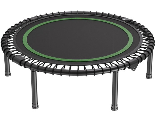 VEVOR Foldable Mini Trampoline, 40 Inch Fitness Rebounder, Max Load 330 lbs Exercise Trampoline, Stable & Quiet Indoor Small Workout Trampoline, Mini Trampoline for Adults Indoor/Garden Workout New In Box $99