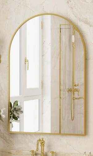 Ebern Designs Yazlen Cornelia Bathroom Mirror, 36" x 24" New In Box $199