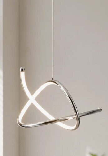 Wrought Studio&trade; Damontez 1 - Light Unique/Statement Geometric LED Pendant New In Box $199