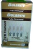 BULBRITE 4.5W Clear Filament CA10 Candelabra LED Bulb and 90 CRI 2700K Dimmable E12 Candelabra 350 Lumens 120V 4PK New In Box - 2