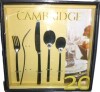 Cambridge Beacon Black Satin 20-Piece Silverware Set for 4, Flatware black, dishwasher safe | includes knives, forks, and spoons | heavy duty, cutlery set for kitchen and dining, utensil set New In Box $199 - 2