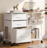 17 Stories Kaylianna 29.6'' File Cabinet, Mobile Filing Cabinet With Shelves and Storage Drawers, Home Office Filing Cabinet for A4/Letter/Legal, Printer Cabinet New In Box $299