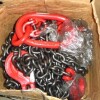 VEVOR Chain Sling 3/8" x 5' Double-Leg Lifting Chains with Grab Hooks, 4-Ton Capacity Lifting Slings, G80 Alloy Steel Double-Leg Slings New In Box $199 - 2
