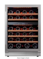 Ca'Lefort 24 in. Dual Zone 52-Bottles Built-In/Freestanding Wine Cooler Refrigerator in Stainless Steel Frost-Free Touch Panel New in Box $899