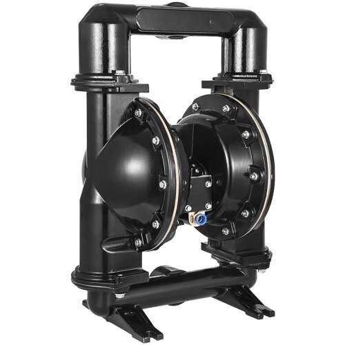 VEVOR Air-Operated Double Diaphragm Pump, 2 inch Inlet & Outlet, Aluminum Alloy Body, 75 GPM & Max 120PSI, Nitrile Diaphragm Transfer Pump for Petroleum, Diesel, Oil and Low Viscosity Fluids $699
