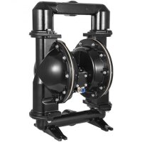 VEVOR Air-Operated Double Diaphragm Pump, 2 inch Inlet & Outlet, Aluminum Alloy Body, 75 GPM & Max 120PSI, Nitrile Diaphragm Transfer Pump for Petroleum, Diesel, Oil and Low Viscosity Fluids, New $699