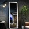 Latitude Run Holroyd Dimmable LED Full Length Mirror, White, New in Box $299