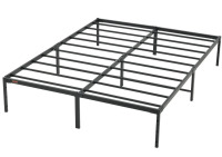 VEVOR 14 Inch Queen Metal Bed Frame Platform, No Box Spring Needed, 1500 lbs Loading Capacity Embedded Heavy Duty Mattress Foundation with Steel Slat Support, Easy Assembly, Noise Free New In Box $199